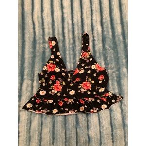 Floral Crop Top